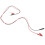 1M Long Alligator Clip to Banana Plug Test Cable 2 Pair for Multimeter 5