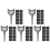 50Pcs USB Dust Plug Charger Port Cover Cap USB Security Lock Universal Dustproof Protector PC Notebook Laptop 1