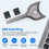 50Pcs USB Dust Plug Charger Port Cover Cap USB Security Lock Universal Dustproof Protector PC Notebook Laptop 5