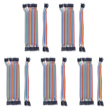 200Pcs 20Cm 2.54Mm Male to Male Breadboard Jumper Wire Cable for