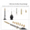 Heat Insert Nut Iron Tip TS100 Soldering Iron Tip Insert Internal Thread  M2-M8 Brass Hot Melt Insert Nut Insertion 5