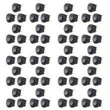 60Pc 12V 20A Attuatore Un Bilanciere Interruttore Un LED Luce Blu SPST Controllo -Off per Barche Auto Corsa FuoristradaCamper ATV E Qualsiasi Cosa