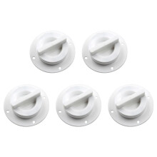 5X New Water Valve Deck Drain Scupper Drain Valve Outlet for Marine Boat Raft Yacht