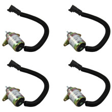 4X Stop Spegnimento Solenoide di Spegnimento per Motore Sostituisce Thermo King 41-6383