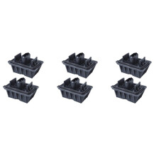 6PCS Jack Pad Under Car Support Pad 51717237195 for E82 E90 F10 F07 F02 E84