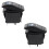 2X  Light Horn Pattern LED 12V/20A 24V/10A 5-Pin Rocker Toggle  Car Boat 1