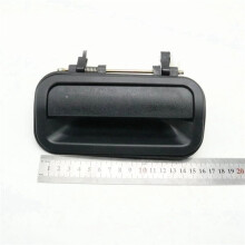 10X IZ1521106 Car Black Exterior Rear Right Door Handles Replacement for Rodeo Pickup 1998-2003