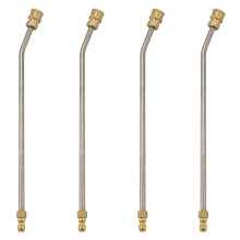4X Washer Extension Gutter Cleaner Attachment,High Pressure Washer Gutter Rod for Lance/Wand 1/4 Inch Quick Connect