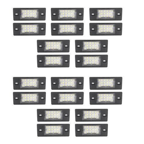 20Pcs No Error Led Number License Plate Light for  5 Touring    Cayenne