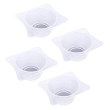 4 PCS Airbrush Paint Cup Strainers - PP Filter Screens for Crafts & Painting, 1.30" X 0.98" with 0.83" Holes