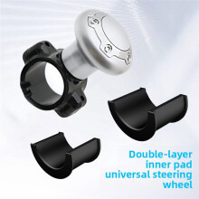 Auto Stuurwiel Booster Bal Draai Spinner Knop Lager Power Handvat Rotating Auto Accessoires Arbeidsbesparende Kit