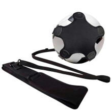 Soccer Training Equipment,Solo Soccer Kick Trainer Anti-Snap Practice Aid with Adjustable Waist Belt for Size 3 4 5