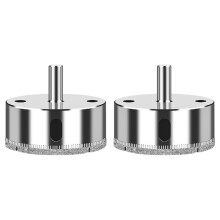 Grindsteen Gecoate Boor Bit Gatzaag voor Marmer Glas Steen Tegel Keramische Gatzaag Boor Bits Gatopeners 65mm