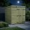 6 x 5 Pent Shed Tanalised (Double Door, No Windows) 3