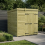6 x 5 Pent Shed Tanalised (Double Door, No Windows) 1