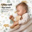 FIEMOL Next to Me Crib Sheets 85x51cm Fitted, 3 Pack Baby Cot Sheets, Ultral Sof 2