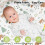 FIEMOL Next to Me Crib Sheets 85x51cm Fitted, 3 Pack Baby Cot Sheets, Ultral Sof 6