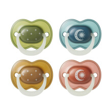 Tommee Tippee NightGlow Dummy, 18-36 Months, 4 Pack, Glow in The Dark, Orthodont