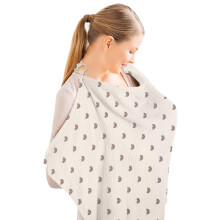 Aolso Breastfeeding Cover Nursing Cover, Muslin Cotton Soft Breathable Nursing C
