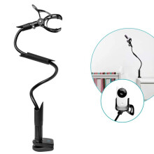Flexi Twist Black | Universal Baby Monitor Holder | Secure with Straps & Clamp t