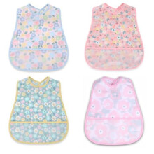 norinori Baby bibs Waterproof Bib - Feeding bib, Adjustable Washable,