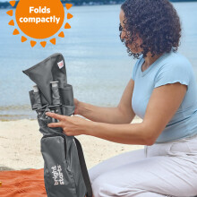 Bright Starts Pop 'N Sit Portable Booster, Indoor/Outdoor Use, Floor Seat with F