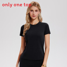 (Black,2XL)Summer Women Round Neck Tshirt With Soft Fabric For Yoga And Casual Wear