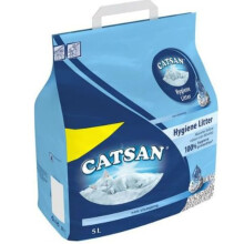 CATSAN Hygiene Cat Litter 5L – Non-Clumping, Instant Absorption, Hygiene Protect