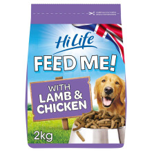 HiLife Feed Me! Lamb Chicken and Tomato Dog Food, 2 kg