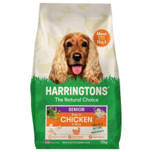 Harringtons Complete Dry Senior Dog Food Chicken & Rice 12kg - Made with All Nat