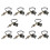10X Durable Oxygen Sensor 25325359 for Re94  Dongfeng Jingbei Jac Durable Car Accessory 1