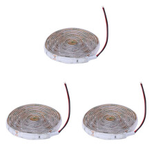 3st 2M Waterdichte LED-Lichtbalk 120-5630 SMD Strip Lichtslinger Decoratie voor Auto / Fiets 12V (Blauw)