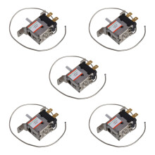 5X WPF22A 2 Pin Kuehlschrank Kuehlung Thermostat mit 30cm Metallschnur