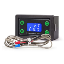 Tuya WIFI Controlador de Alta Temperatura Termostato Digital Programable Termopar Tipo K -99-999 Grados ZFX-TW01