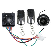 48V-72V Alarm One-Key Start P Diefstalbeveiligingsapparaat Afstandsbediening Slot Autosleutel voor Citycoco Elektrisch Voertuig Aangepaste Onderdelen