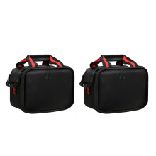 2X FTTH Optical Fiber Tool Kit Bag for VFL Power Meter ,Optical Power Meter, Red Light Pen, Cutter Set, Storage Bag