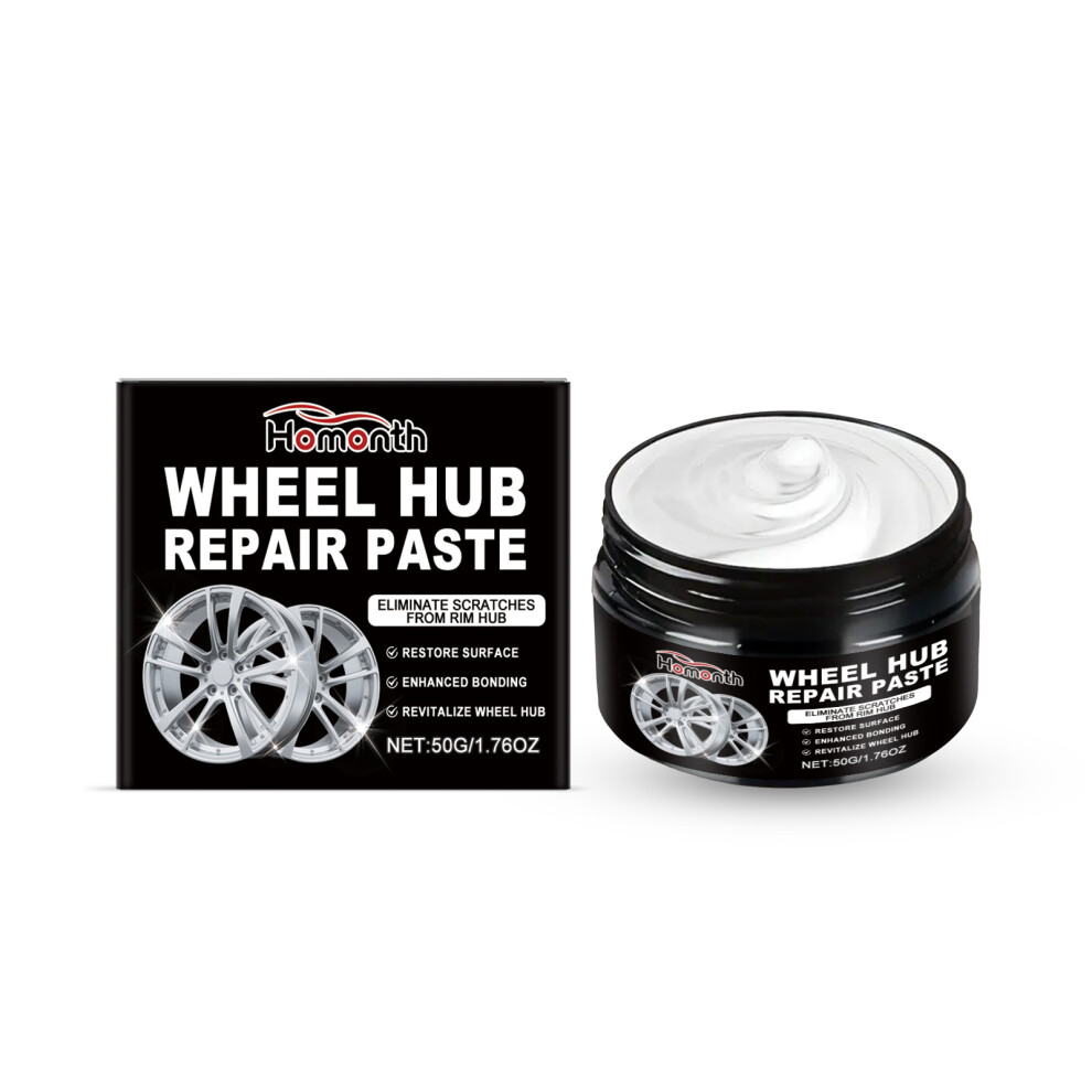 (50G) Car Wheel Scratch Care Wheel Hub Repair Wear Rust Scratch Cover Renovation Care Cream 6953554355840