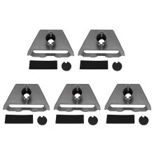 5X for Starlink Gen 3 Pipe Adapter Round Tube Adapter Pole Mount Bracket for Starlink V3 Plate Roof Mount Accessories