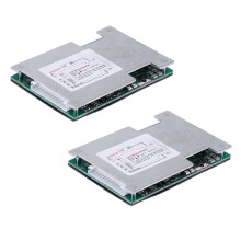 2X 13S 48V 30A Li-Ion Lipolymer Battery Protection Board BMS PCB Board with Balance Heatsink for E-Bike EScooter