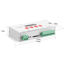 3X K-1000C Controller K1000C WS2812B WS2811 APA102 T1000S WS2813 LED 2048 Pixel Program Controller DC5-24V