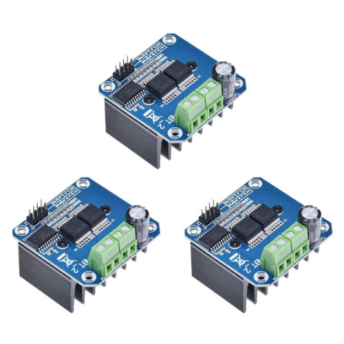 3X BTS7960 43A High Power Motor Driver Module/ Car Driver Module for  Current Limit