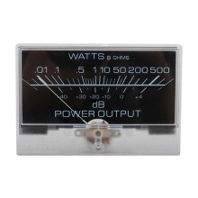 12-16V VU Meter Analog Panel Audios Level Meter Backlights No Need Driver for Power Amplifier Digital Power Meter
