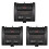 3X Car Dashboard Emergency  Button Assembly Double Flash Button Warning Llight Button for  Vios Yaris 1
