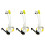 3X 98042440XT 98062305XT Headlight Combination  Sensor for  301  Rotary  Wirin Harness 1
