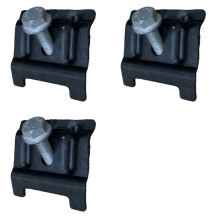 3X 1J0803219 Abrazadera de Sujeción de Batería para Beetle CC 6R MK4 MK5 B6 Bora Q3