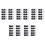 50 x USB Memory 2.0 Memory Stick Flash Drive 128MB Gift Black 1