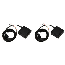 2X Car 5.0 for IP-BUS Module with Filter Radio Stereo Aux Cable Adapter Car Wireless Audio Input
