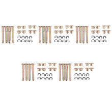 20X Car Door Hinge Pins Pin Bushing Repair Kit Fit for Accord Cr-V Crx Ek Eg