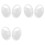 3 Paire de Couvercles de Phares Transparents pour  Beetle 2006-2012 1