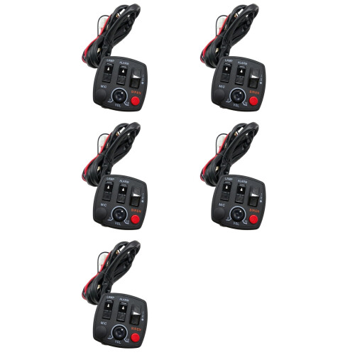 5X Motorcycle  Handle Controller for Electric Startup Headlight Speaker Warning Light Volume Control Switches